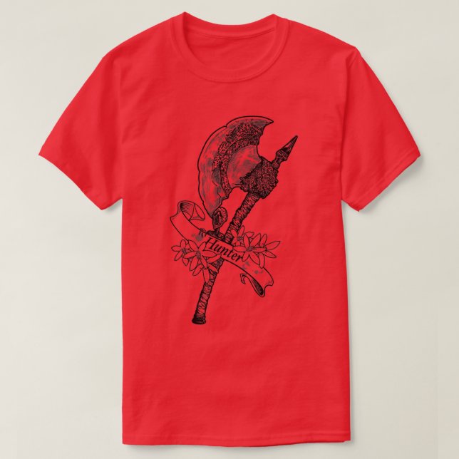 Camiseta Hunters Ax (Frente do Design)