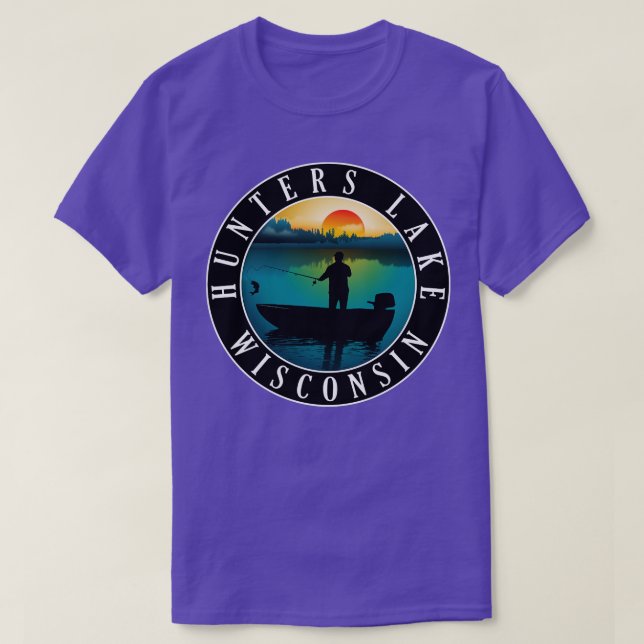 Camiseta Hunters Lake Fish (Frente do Design)