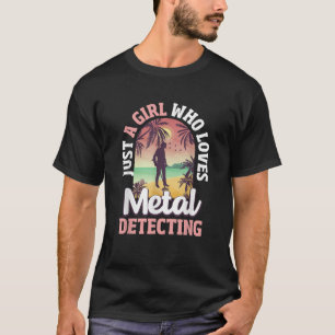 Camiseta Huntin de ressurreição de detecção de metais