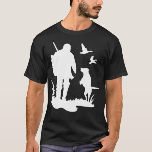 Camiseta Hunting Hunter hunting shirt saying Duck Hunting W