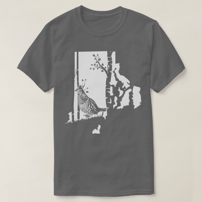 Camiseta Hunting Partridge Grouse (17) (Frente do Design)