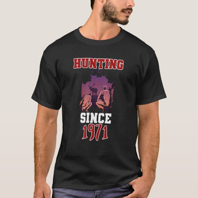 Camiseta Hunting since 1971 (Frente)