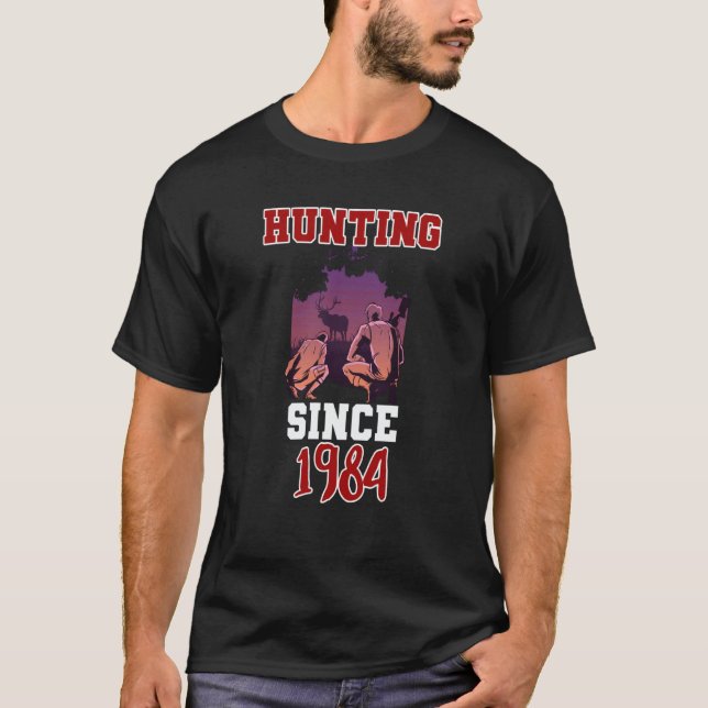 Camiseta Hunting since 1984 (Frente)