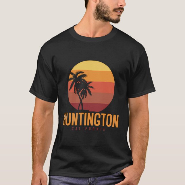 Camiseta Huntington Beach California (Frente)