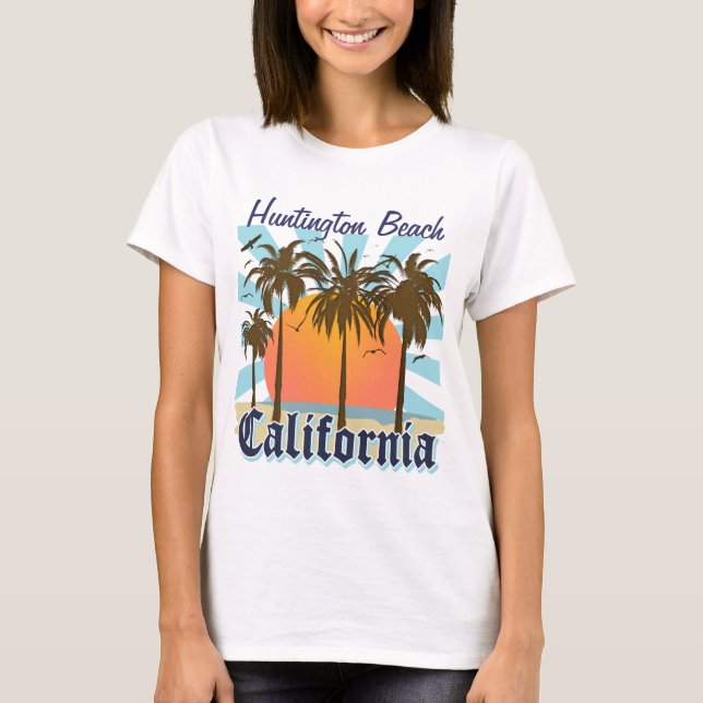 Camiseta Huntington Beach Califórnia (Frente)