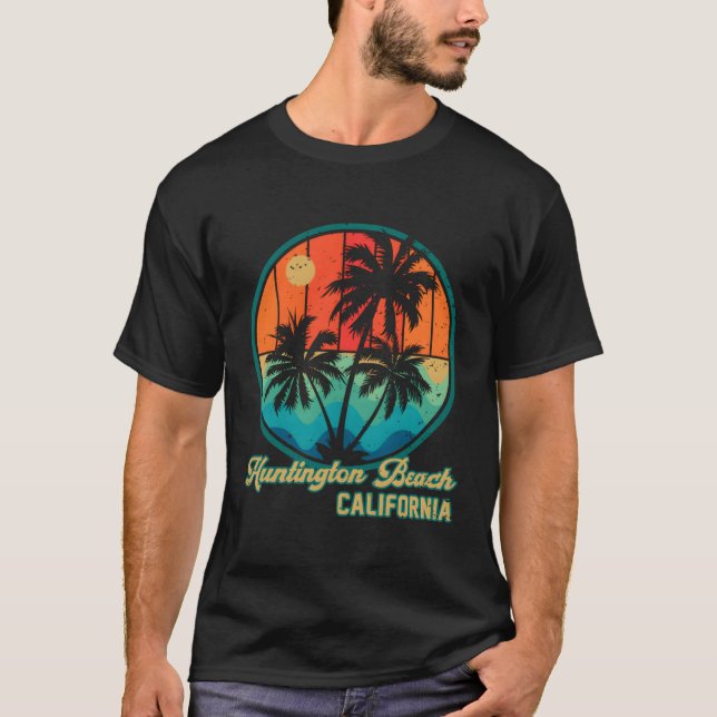 Camiseta Huntington Beach California Ca (Frente)
