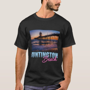 Camiseta Huntington Beach California Orange County Pier Doc