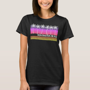 Camiseta Huntington Beach California Retro Vintage Sunset 7