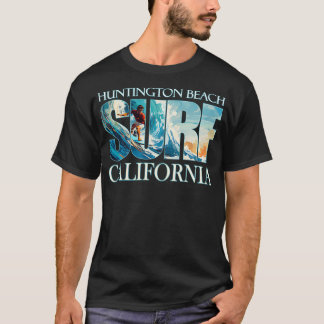 Camiseta Huntington Beach California Surfing