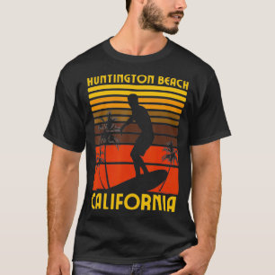 Camiseta Huntington Beach California Surfing Surfer Ocean V
