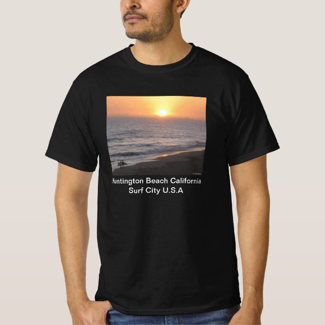 Camiseta Huntington Beach "Surf City" T-Shirt (Frente)