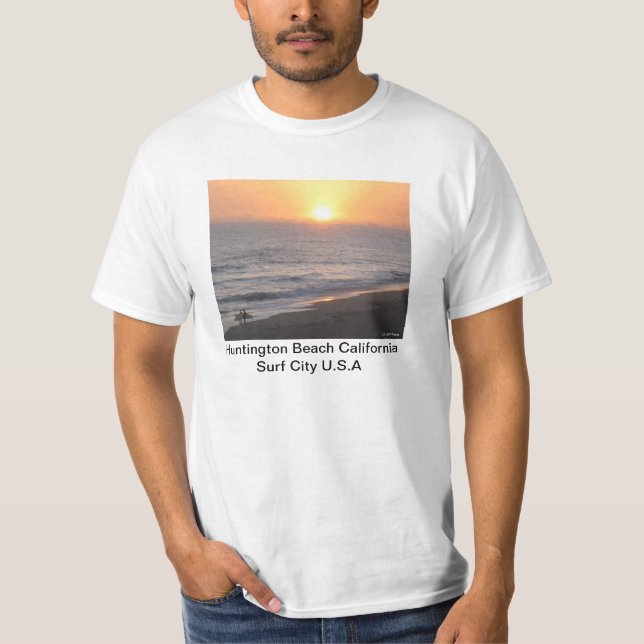 Camiseta Huntington Beach "Surf City U.S.A" (Frente)