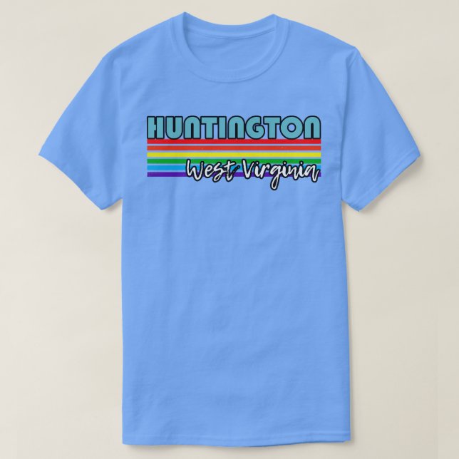 Camiseta Huntington West Virginia Pride Huntington LGBT Gi (Frente do Design)
