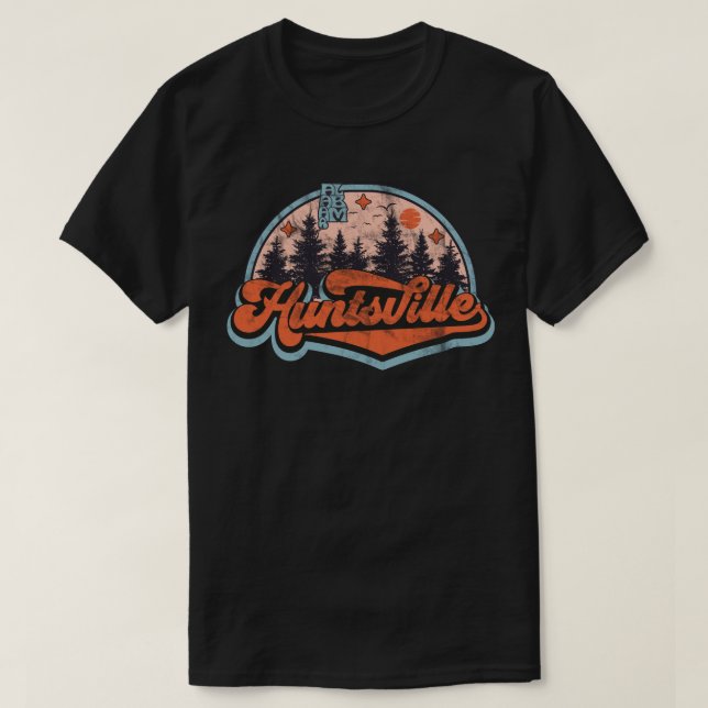 Camiseta Huntsville, Alabama (Frente do Design)