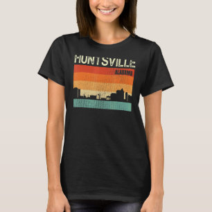 Camiseta Huntsville Alabama Town Skyline