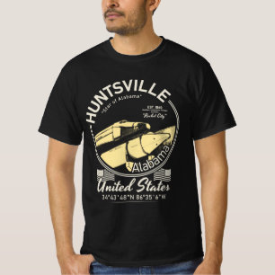 CAMISETA HUNTSVILLE CITY ALABAMA - ESPAÇO ROCKET