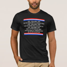 Camiseta Hup Holanda Hup Holanda Fã de Futebol Laranja