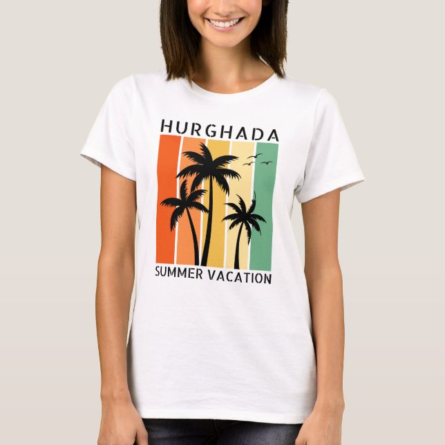 Camiseta Hurghada Summer Vacation T-Shirt (Frente)