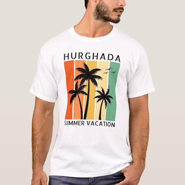 Camiseta Hurghada Summer Vacation T-Shirt (Frente)