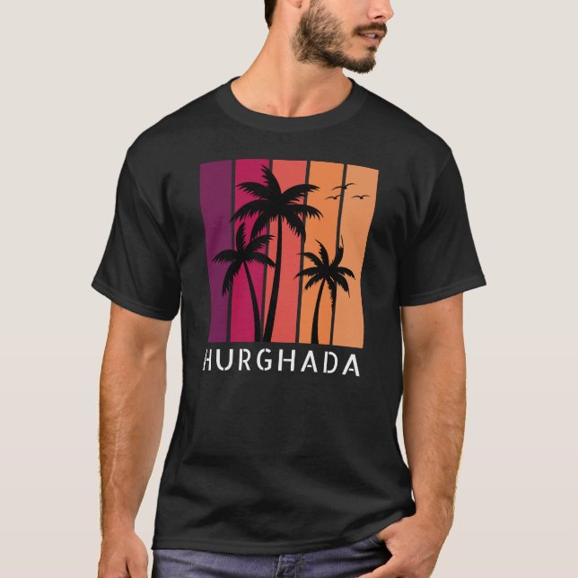 Camiseta Hurghada Vintage Sunset-Shirt (Frente)