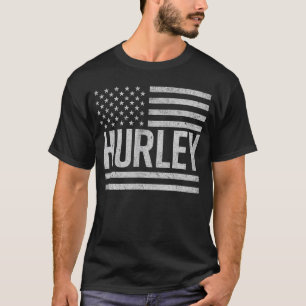 Camiseta Hurley KY Vintage Nós Bandeira Americana Retro ami