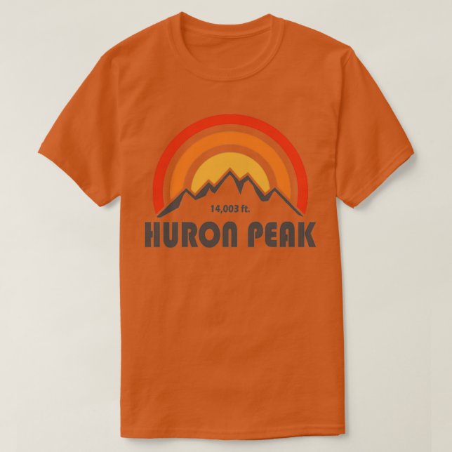 Camiseta Huron Peak (Frente do Design)