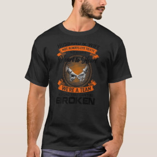 Camiseta Husband And Wife Not Always Eye To Eye But Heart T