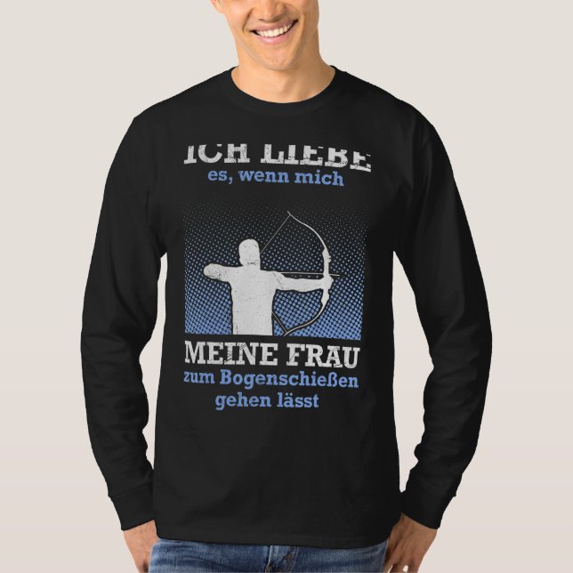 Camiseta Husband Archer Pai Archery Men (Frente)
