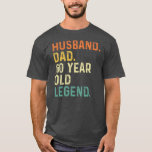 Camiseta Husband dad 60 year old legend 60th birthday<br><div class="desc">Husband dad 60 year old legend 60th birthday retro vintage Gift. Perfect gift for your dad,  mom,  papa,  men,  women,  friend and family members on Thanksgiving Day,  Christmas Day,  Mothers Day,  Fathers Day,  4th of July,  1776 Independent day,  Veterans Day,  Halloween Day,  Patrick's Day</div>