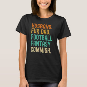 Camiseta Husband fur Pai Fantasy Comissão de Futebol