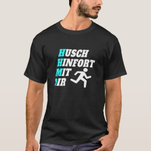 Camiseta Husch Infort com você contato social desnecessário