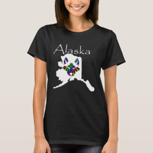 Camiseta Huskies Última Fronteira Lembranças Cão de Trenó S