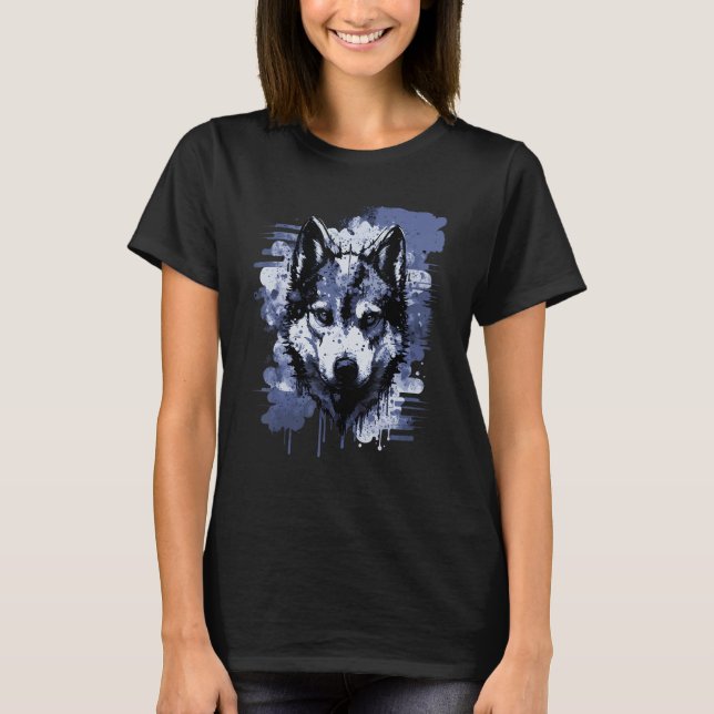 Camiseta Husky Dog (Frente)