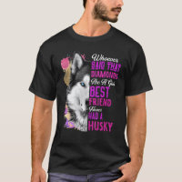 Husky Engraçado é o Melhor Amigo de uma Garota Mãe