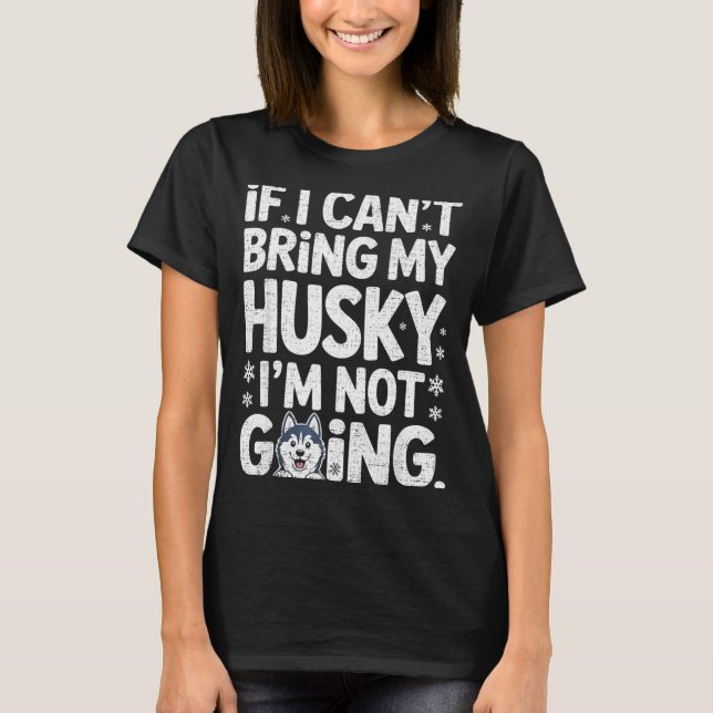 Camiseta Husky For Men Women Siberian Huskies Dog Lover Tra (Frente)