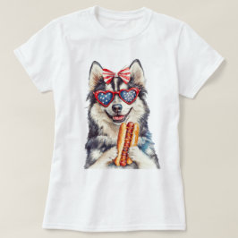 Camiseta Husky Patriota