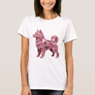 Camiseta Husky PRATEADO LIMPO E BRILHANTE