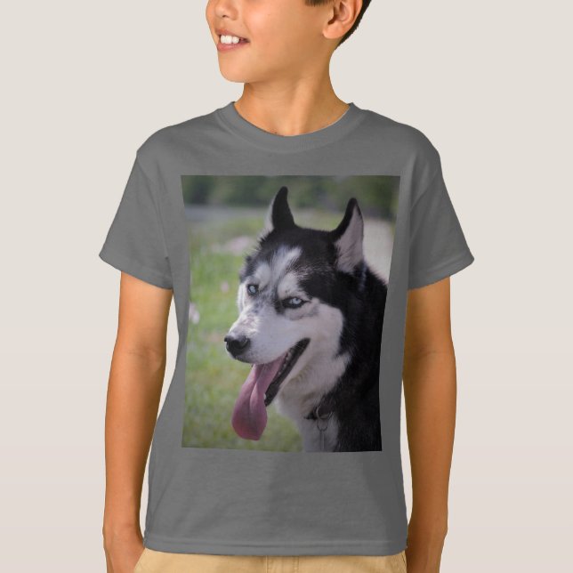 Camiseta Husky siberiano (Frente)