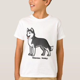 Camiseta Husky siberiano