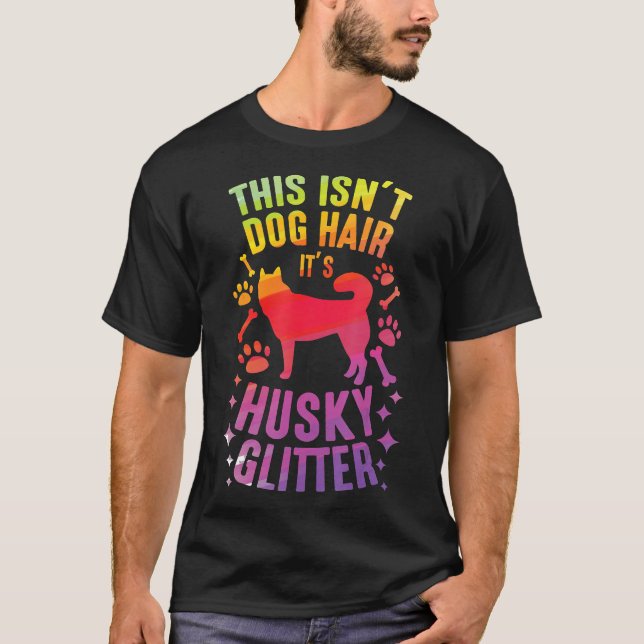 Camiseta Huskynbsp Proprietário do cão roucos engraçados Ca (Frente)