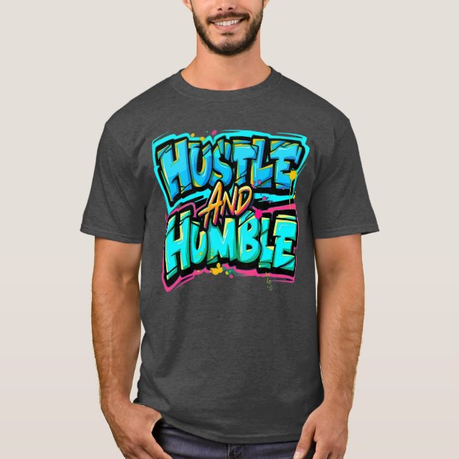Camiseta Hustle and Humble gift (Frente)