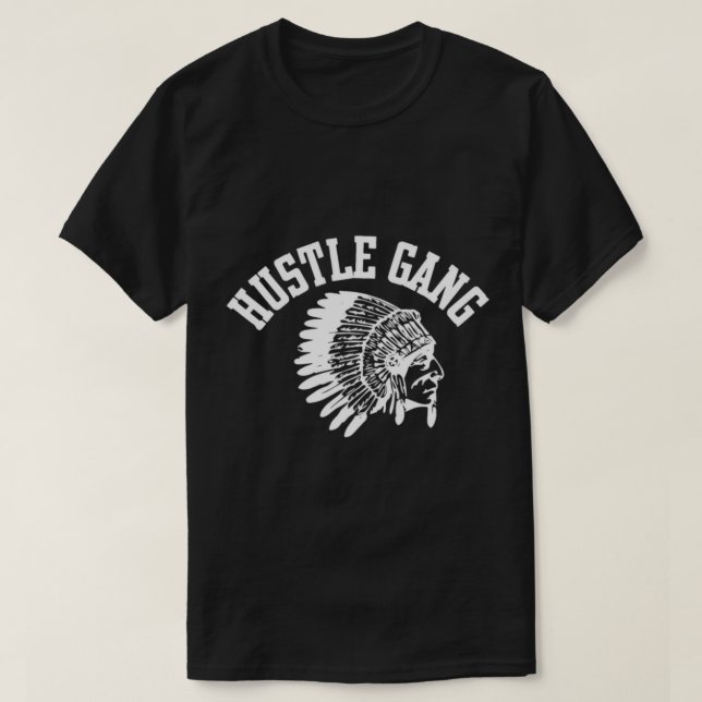 Camiseta Hustle Gang T-Shirt (Frente do Design)