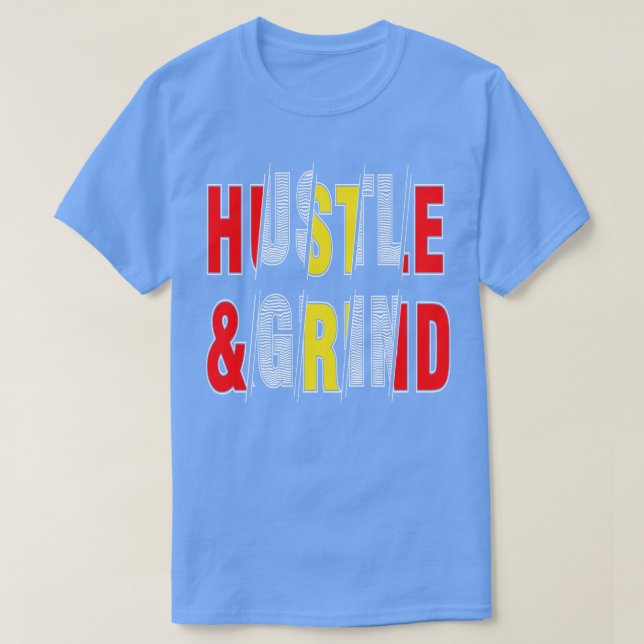Camiseta Hustle Grind 1 (Frente do Design)