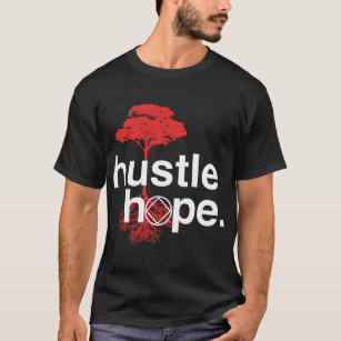 Camiseta Hustle Hope NA - Símbolo Narcóticos Anônimos na NA