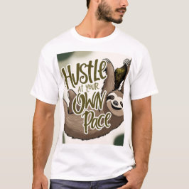 Camiseta Hustle no seu próprio ritmo