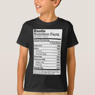 Camiseta Hustle Nutrition Fata o Natal Aniversário Gift Rap