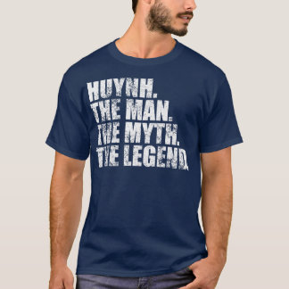 Camiseta Huynh, nome da família Huynh sobrenome Huynh Surna