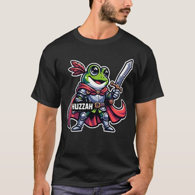 Camiseta Huzzah Sapo Knight (Frente)