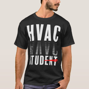 Camiseta HVAC Estudante de Graduação Aquecendo Tecnologia H