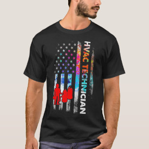 Camiseta HVAC Technician American Funny HVAC Tech Premium
